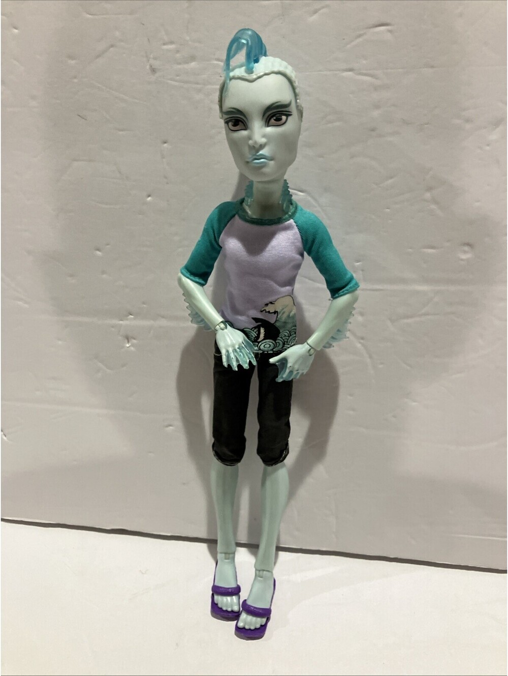 Monster High Gillington Gill Webber Shriekwrecked Doll Mattel 2011